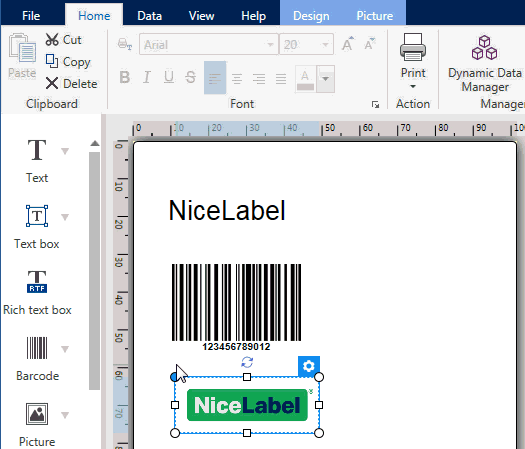Barcodesoftware-NiceLabel-ANTEGIS