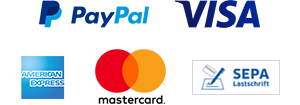 PayPal | SEPA Lastschrift | Kreditkarte